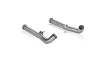 Front link pipe set (SS)